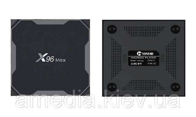 Смарт ТВ Приставка X96 MAX 4гб 32Гб Amlogic S905X2 Смарт Бокс 4-32 tv box x96 Макс Smart box Android 9 - фото 5 - id-p890536541