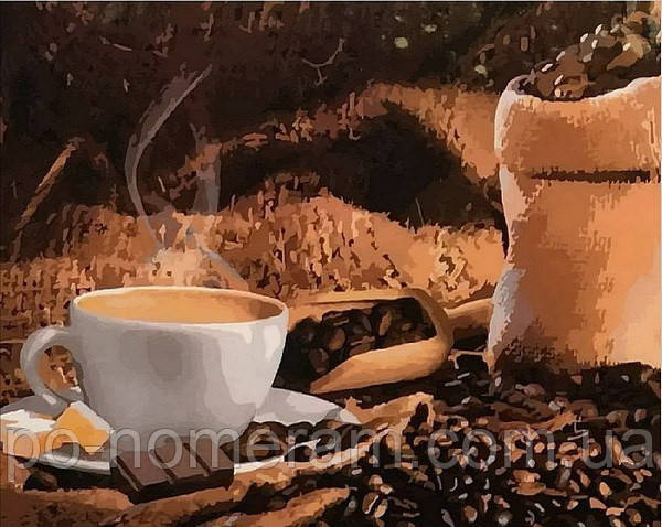 картини за номерами кави купити в Україні