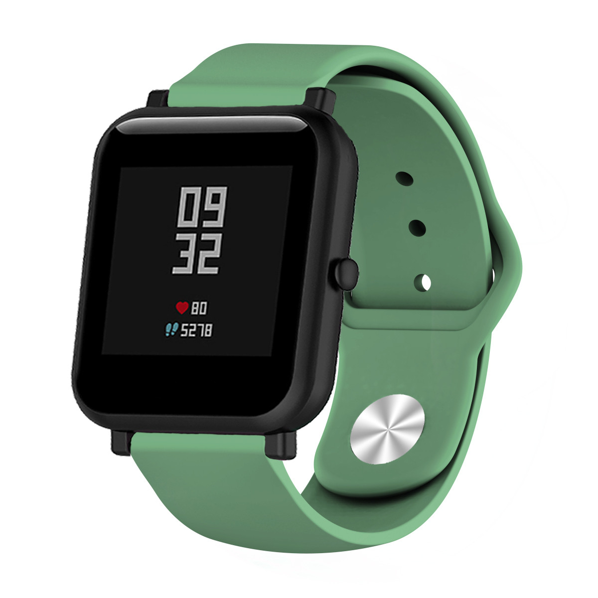 Силіконовий ремінець Sport Nike Youth для Xiaomi Amazfit Bip / Lite / 20 мм Хакі 1891P
