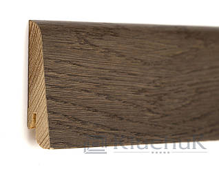 Плінтус Kluchuk Євро KLE60-15 Дуб Базальт 60мм