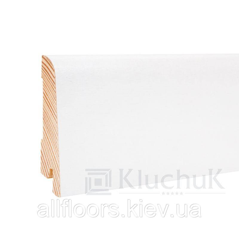 Плінтус Kluchuk Євро KLE60-12 Дуб Білий 60мм