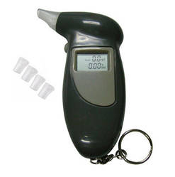 Алкотестер Digital Breath Alcohol Tester з мундштуками, персональний алкотестер