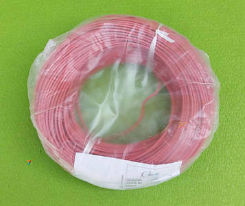 Дріт мідний термостійкий SIAF — переріз 0,75 мм / L = 100 м (в гумово-силіконовій ізоляції) ELCAB CABLO, Туреччина