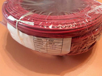 Провід мідний термостійкий SIAF - перетин 1,50 мм / L=100м (в гумово-силіконовій ізоляції) ELCAB CABLO, Туреччина