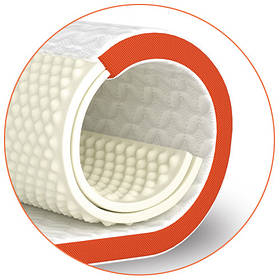 Матрац Topper Flip ORANGE / Топер Фліп ОРАНЖ 1,4*1,9