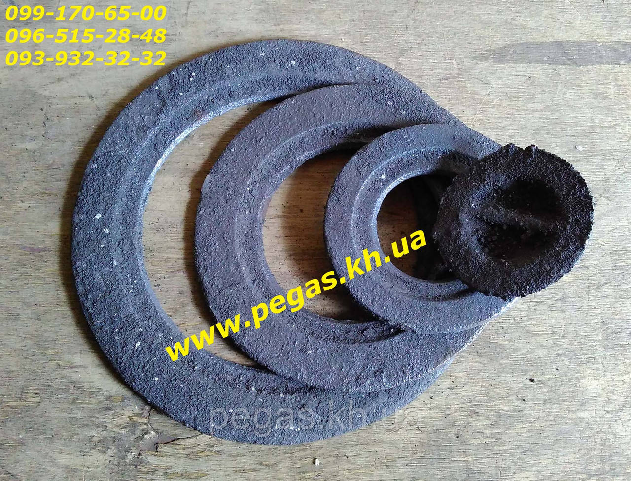 Кільця конфорки, чавунні (набір) буржуйка, печі, котли, барбекю, мангал (270 мм), фото 1