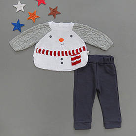 Костюм "Сніговик" для малюка. 68 см