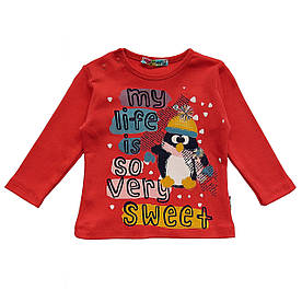 Кофта "Пінгвін" для дівчинки. 74 см