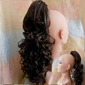 Хвост волнистый на крабе русый Т19-10 ELEGANT