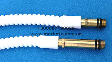 Підводка для змішувачів пластикова. M10x1 / 2 50 см, фото 3