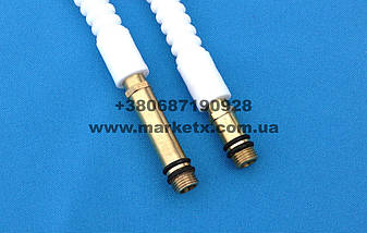 Підводка для змішувачів пластикова. M10x1 / 2 50 см, фото 4