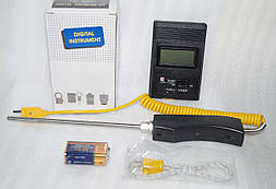 Цифровий термометр TM-902C з термопарою К-типу (до +800°C)
