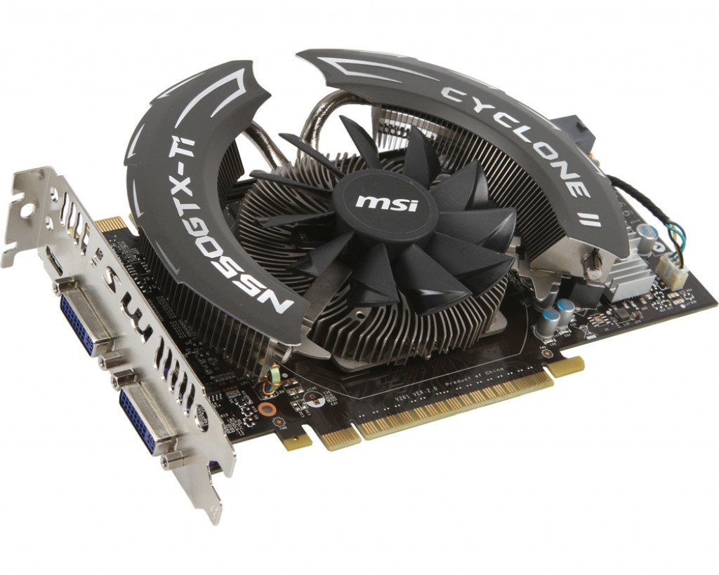 Видеокарта MSI GeForce GTX550 Ti (N550GTX-TI) - фото 2 - id-p559667666