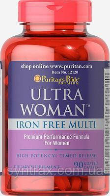 Puritan's pride Ultra Woman™ Daily Multi Timed Release 90 Caplets