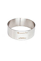 Кондитерське кільце 18 см висота 4 см неіржавка сталь