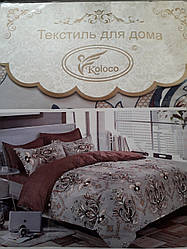 Комплект постільної білизни бязь ТМ "Koloco" Двохспальний