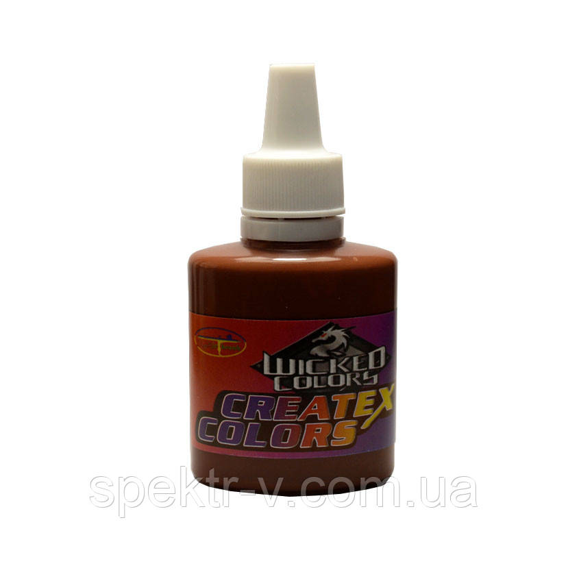 Фарба для аерографа Wicked W010 Brown (коричневий) — 30 мл.