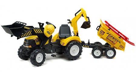 Дитячий трактор на педалях Falk 1000WH Power Loader, фото 2