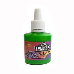 Фарба для аерографа Wicked W016 APPLE GREEN (СВІТЛО-ЗЕЛЕНА) — 30 мл.