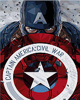 Картина по номерам Капитан Америка со щитом 40 х 50 см (BK-GX3941)