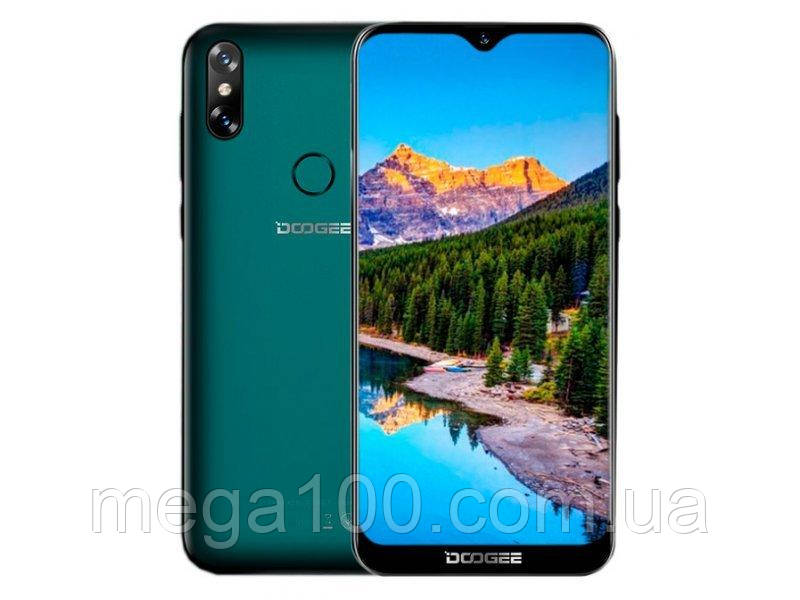 Смартфон Doogee Y8 зелений (3, 1 дюймів, пам'яті 3/16 Гб, батарея 3400 мА·год