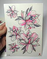 Флеш тату своєчасне татуювання на тіло, кольорове