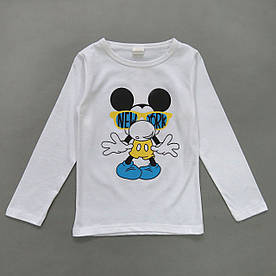 Лонгслив Mickey Mouse для хлопчика. 100, 110 см