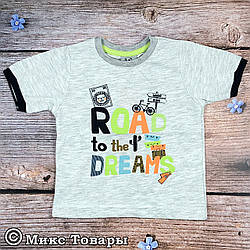 Сіра футболка для малюків Зростання: 86 і 92 см (8114-3)