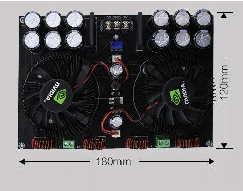 XH-M258 AC12-28V Hi-Fi 2х420w Високопотужний монопідсилювач AD-класу TDA8954TH, фото 1