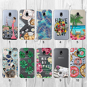 Силіконовий чохол з малюнком для Samsung Galaxy J7 2018 (new collection)