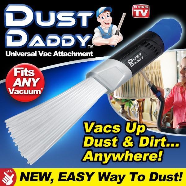 Насадка на пилосос для абсолютного видалення пилу Dust Daddy