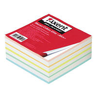 Блок паперу для нотаток непроклеенный Axent 90х90х40мм асорті кольорів 8016-A