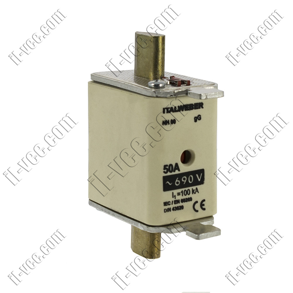 Запобіжник ITALWEBER NH00 50A gG 690V Art.:1600550