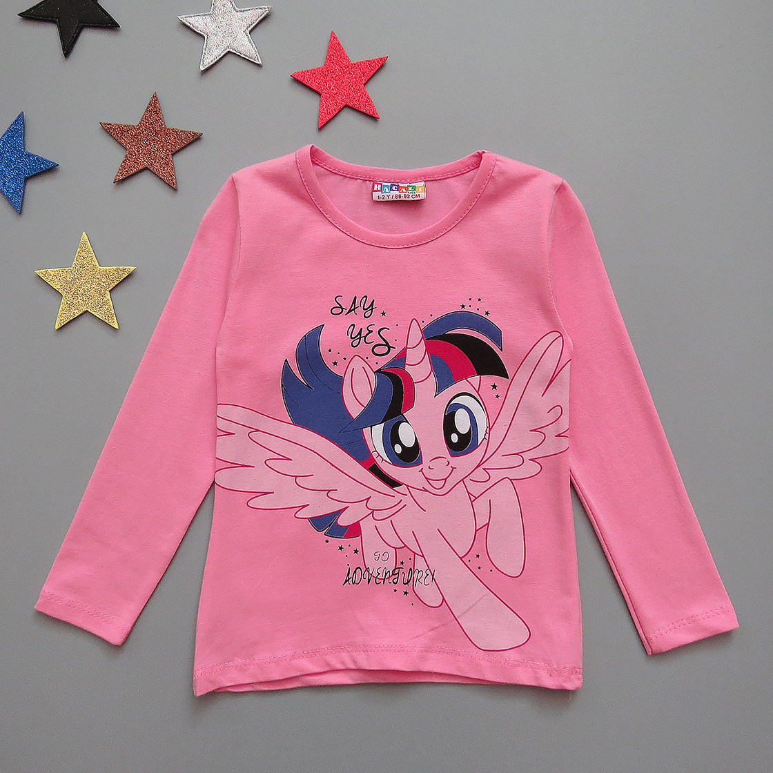 Лонгслив Pony для дівчинки. 86-92 см