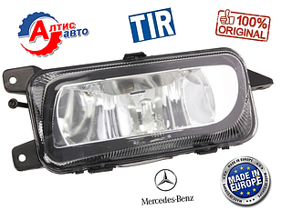 Протитуманка-фара на Мерседес Актрос MP2/MP3, лампа H3 Mercedes-Benz Atego гуртка для вантажівок атего