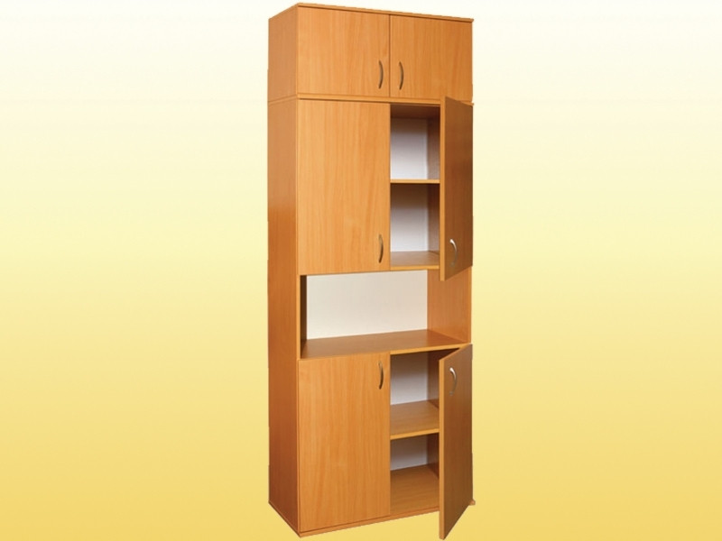 Шафа книжкова 4-дверна, з антрасолю (0633,0653)