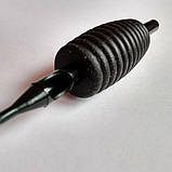 Тримач для тату одноразовий стерильний із 25 мм Чорна ручка 3R-7R, фото 6