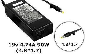 Комп'ютерний пристрій для ноутбука HP 19V 4.74A 90W штекер 4.8*1.7