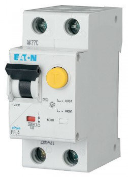 Диф. автомат PFL6-32/1N/В/003 2р 32А 30мА В Eaton, фото 1