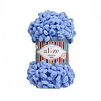 Пряжа Alize Puffy Fine 112 блакитний