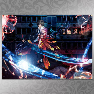 Плакат аніме Вінець грiхiв А3 | Guilty Crown 010