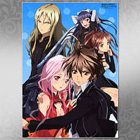 Плакат A3 Аниме Guilty Crown 012