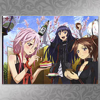 Плакат A3 Аниме Guilty Crown 013