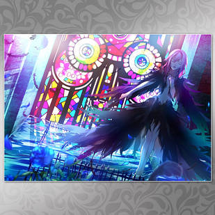 Плакат аніме Вінець грiхiв А3 | Guilty Crown 015