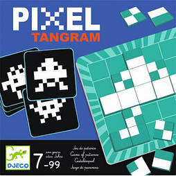 Гра Djeco  Піксель Танграм Pixel Tamgram DJ08443