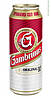 Пиво світле Gambrinus Original 10 ж/б 0,5 л Словаччина (24 шт./1 ящ), фото 4
