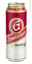 Пиво світле Gambrinus Original 10 ж/б 0,5 л Словаччина