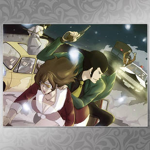 Плакат А3 Аніме Lupin III 002