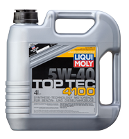 Синтетическое моторное масло LIQUI MOLY Top Tec 4100 5W-40 4л. 7547 - производства Германии