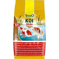 Корм для ставкових риб TetraPond KoiSticks 50 л/7,5 кг (для забарвлення)